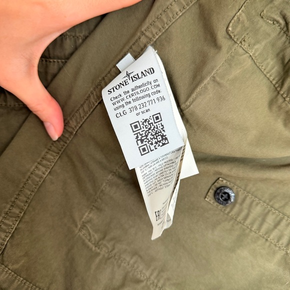 Authentic Stone Island Men's Vintage Canvas 3 Pocket Jacket - Picture 6 of 7